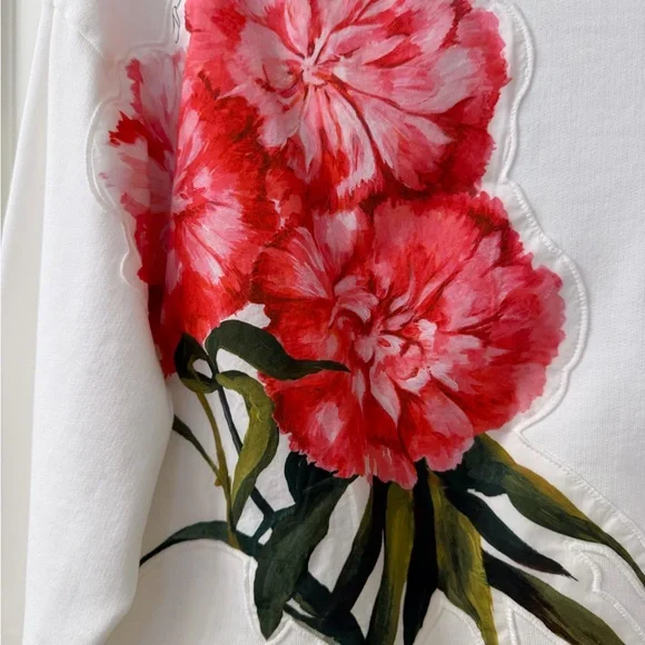 DOLCE & GABBANA
Logo cropped cotton sweatshirt W/ Tag Size 40 IT- 22 inches PTP - Picture 13 of 13